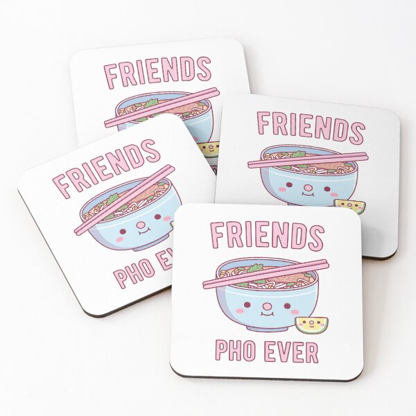 Item preview, Cute Friends Pho Ever Pun designed and sold by rustydoodle.