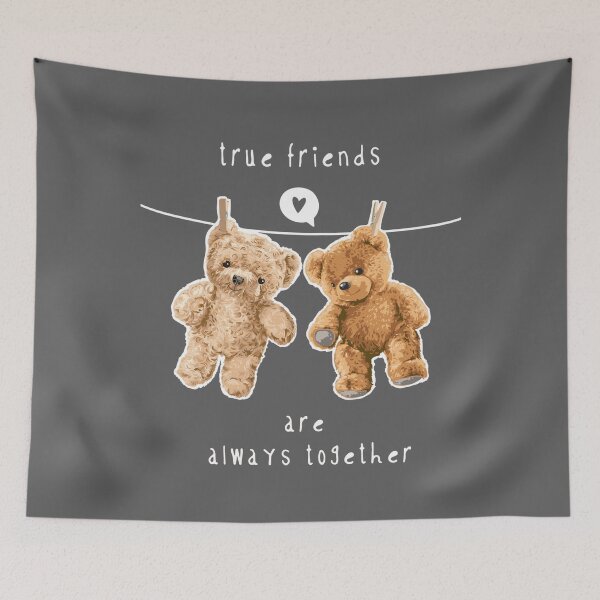 Item preview, TRUE FRIEND Spiral Notebook designed and sold by crafts-gift.