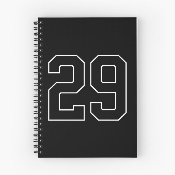 Item preview, Black Number 29 lucky sports jersey twenty nine designed and sold by HeavyStyle.