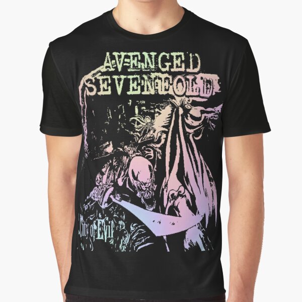 Avenged Sevenfold iron on diy t-shirt transfer heat transfer M Shadows A7X 