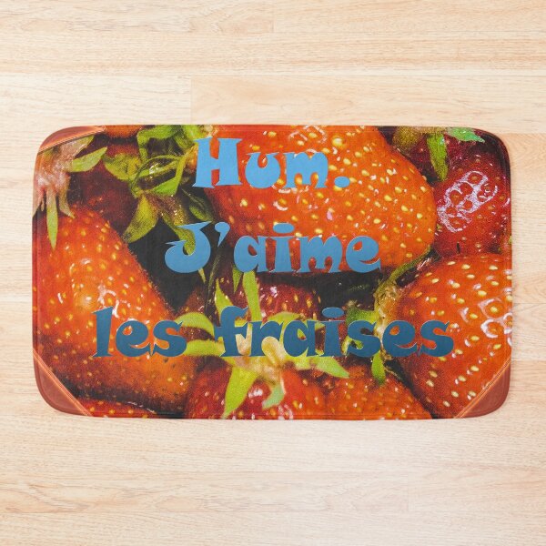 Item preview, Hmm. I like strawberries designed and sold by MarieClaude1954.