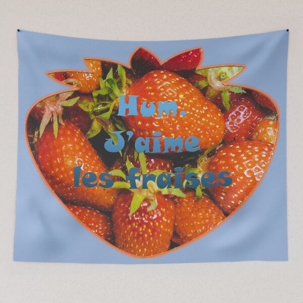 Item preview, Hmm. I like strawberries designed and sold by MarieClaude1954.