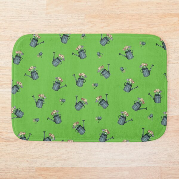Item preview, Flowers in a watering can print designed and sold by Grey-Brunette.