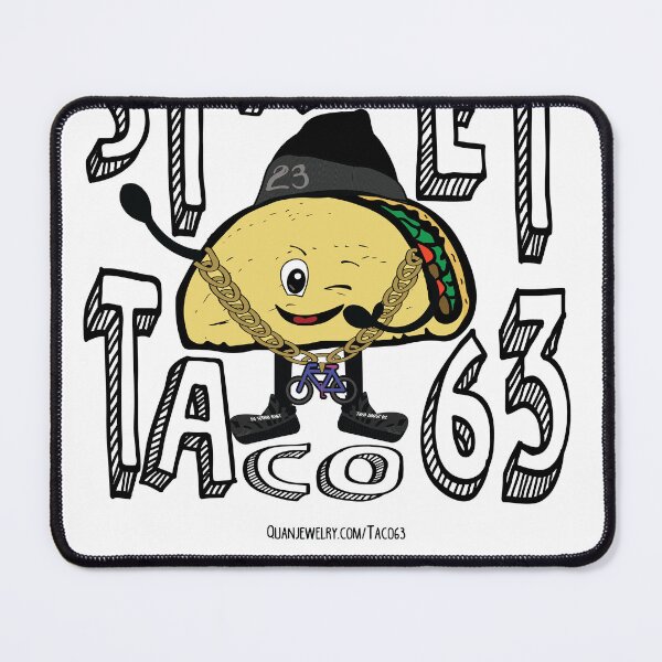 Item preview, Biker Street Taco 63 Cute Funny Graphic Tees T-Shirt designed and sold by QuanJewelry.