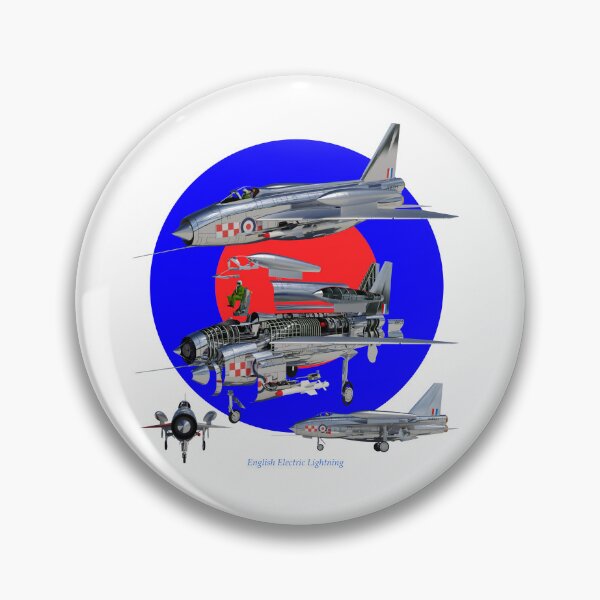 Item preview, English Electric Lightning, Interceptor fighter ace designed and sold by madbadmachines.
