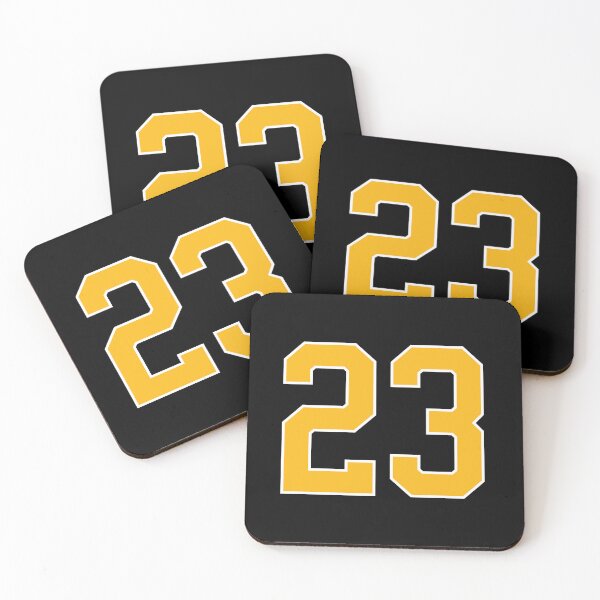 Item preview, Yellow Number 23 lucky sports jersey twenty three designed and sold by HeavyStyle.