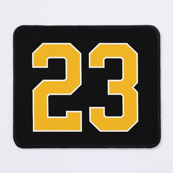 Item preview, Yellow Number 23 lucky sports jersey twenty three designed and sold by HeavyStyle.