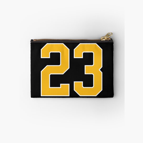 Artikelvorschau, Gelbes Glücks-Sporttrikot mit der Nummer 23 dreiundzwanzig entworfen und verkauft von HeavyStyle.