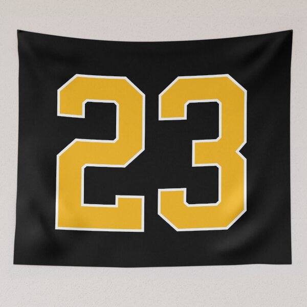 Item preview, Yellow Number 23 lucky sports jersey twenty three designed and sold by HeavyStyle.