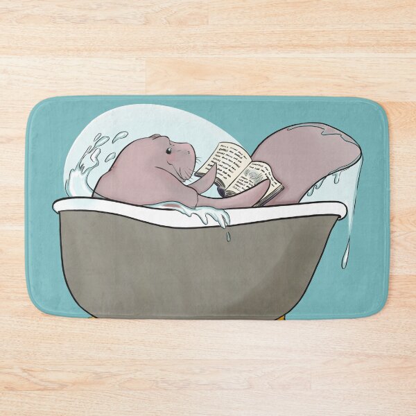 Item preview, Manatee Bath designed and sold by Casey Wilkinson.