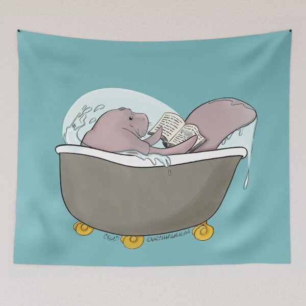 Item preview, Manatee Bath designed and sold by Casey Wilkinson.