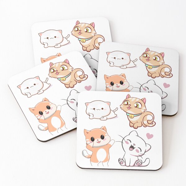 Item preview, 4 lovely cats designed and sold by nizarsasan.
