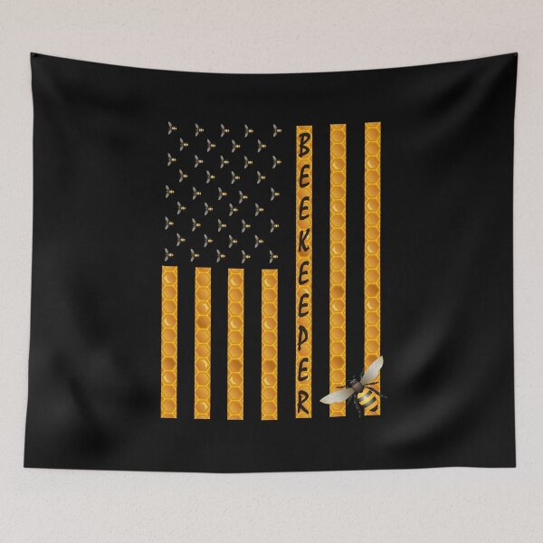 Item preview, Beekeeping - for Proud Beekeepers - American Flag designed and sold by Shirt-Designs.