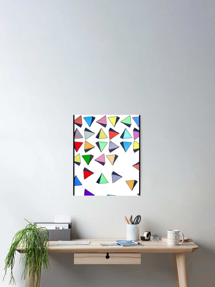 Thumbnail 2 of 3, Poster, Falling Rocks Graphic . designed and sold by hrnansrexach.