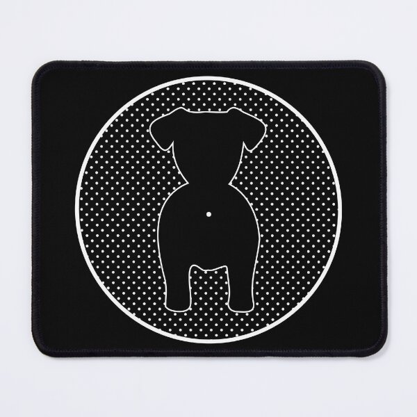 Item preview, Jack Russell Dog Butt on Polka Dots designed and sold by PeachesMommy.
