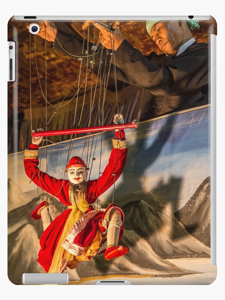 Myanmar Bagan Puppet Show Puppet And His Puppet Master Ipad Case Skin By Vadim19 Redbubble - the puppet master roblox