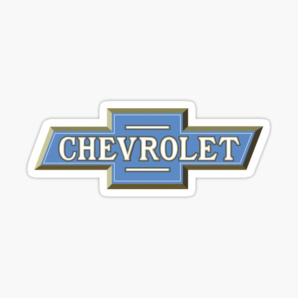 Vintage Chevrolet Logo Sticker