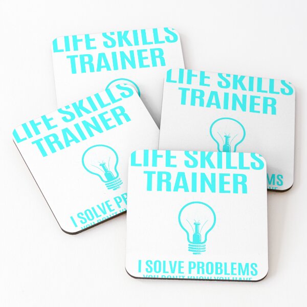 Item preview, Life Skills Trainer - I Solve Problems Job Gift designed and sold by melissaval2.