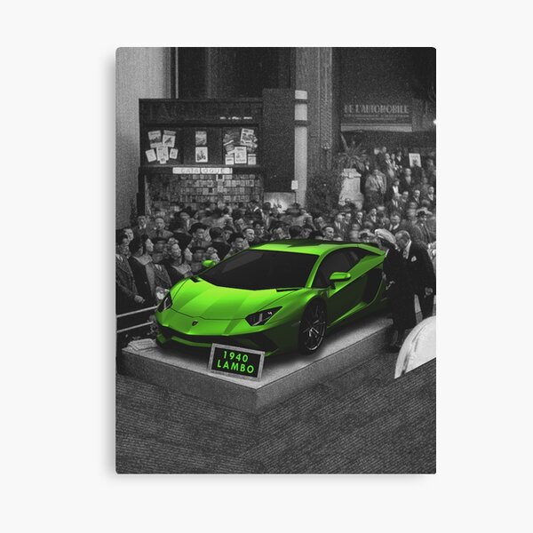 Lamborghini Motivation Canvas Prints for Sale | Redbubble