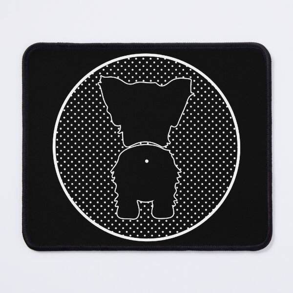 Item preview, Yorkshire Terrier Dog Butt on Polka Dots designed and sold by PeachesMommy.