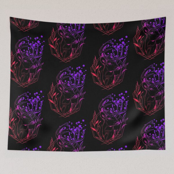 Item preview, Deer Flowers designed and sold by CJOrazi.