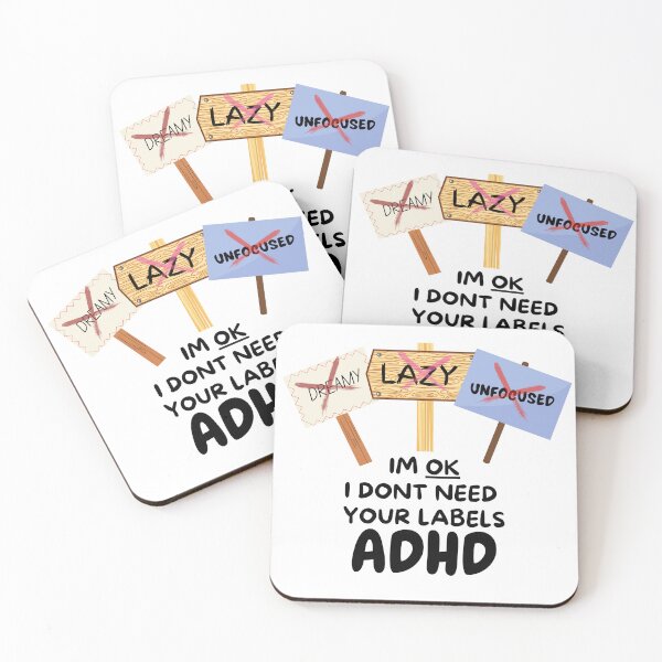 Item preview, ADHD - Im OK, I dont need your labels - Option 2 designed and sold by TheBerriesADHD.
