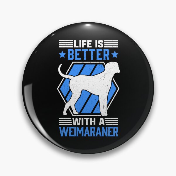 Item preview, Living with a Weimaraner Pointer Weimaraner designed and sold by madgrfx.
