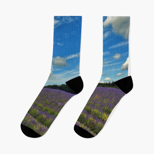Item preview, Lavender Field Summer Flowers Cotswolds England designed and sold by AndyEvansPhotos.