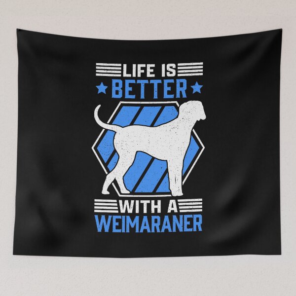 Item preview, Living with a Weimaraner Pointer Weimaraner designed and sold by madgrfx.