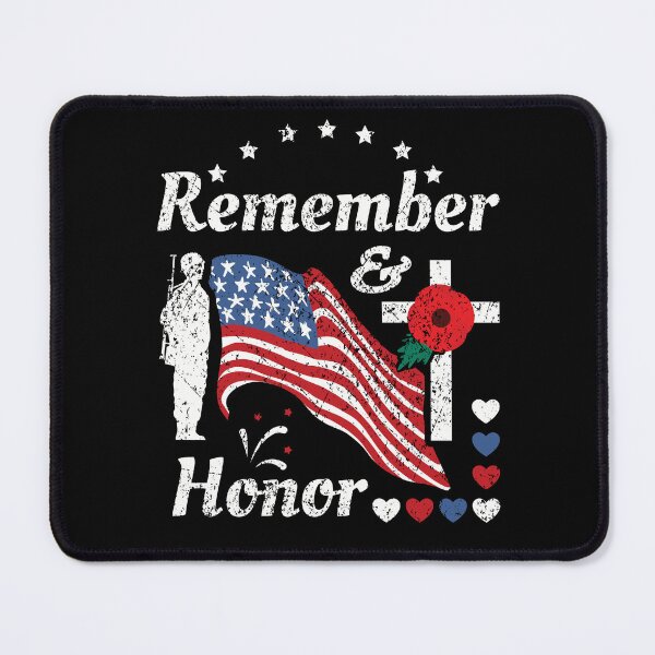 Item preview, Memorial Day Remember And Honor Remembrance designed and sold by Betsytiptoe.