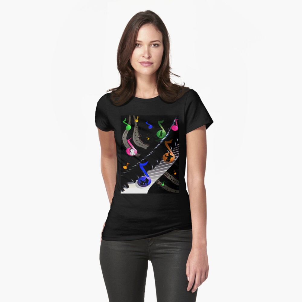 Item preview, Fitted T-Shirt designed and sold by MaluC.