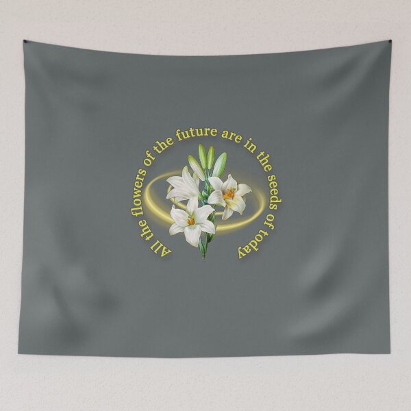 Item preview, Flowers Of The Future - Chinese Proverb - Version 06 - Color 05 designed and sold by SumarUp.