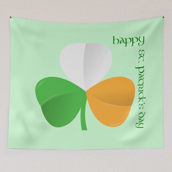 Item preview, Happy St Patricks Day Ierland Shamrock designed and sold by DesignsbyMona.