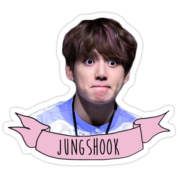  Jeon JungShook II BTS  Stickers by SHOWMETHEKSHIRT 