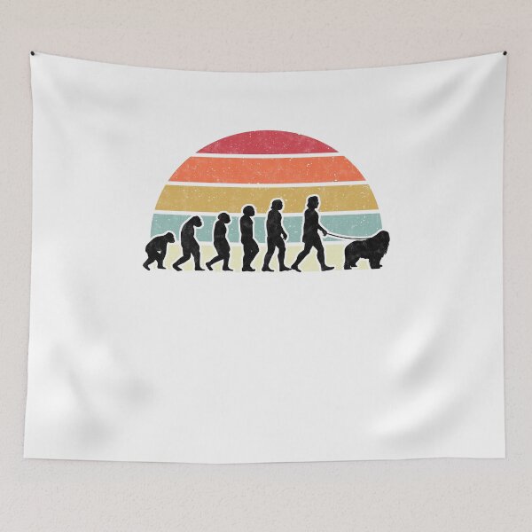 Item preview, Newfoundland Evolution Vintage Mountain Dog Neufi designed and sold by madgrfx.