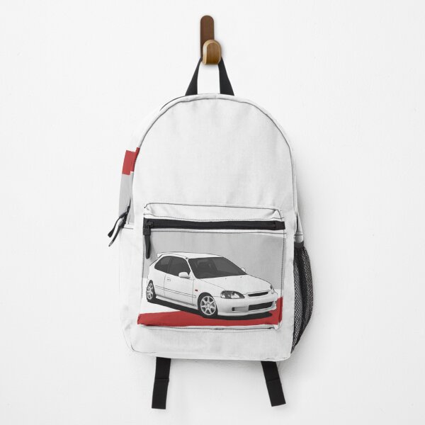 Item preview, EK9 Hot Hatch with gray and red stripes designed and sold by ApexFibers.