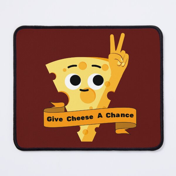 Item preview, Give Cheese A Chance Funny designed and sold by Life Is Beautiful.
