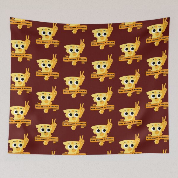 Item preview, Give Cheese A Chance Funny designed and sold by Life Is Beautiful.