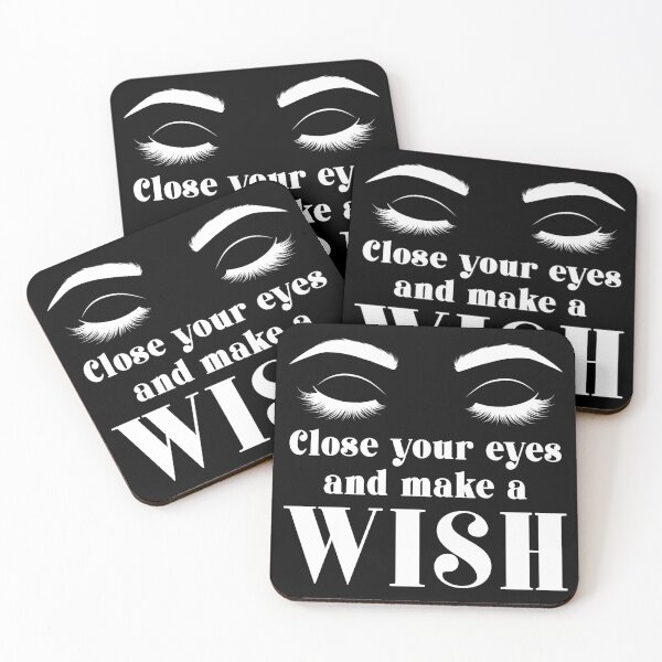 Item preview, Close your eyes and make a wish white eyelashes  designed and sold by dass-art.
