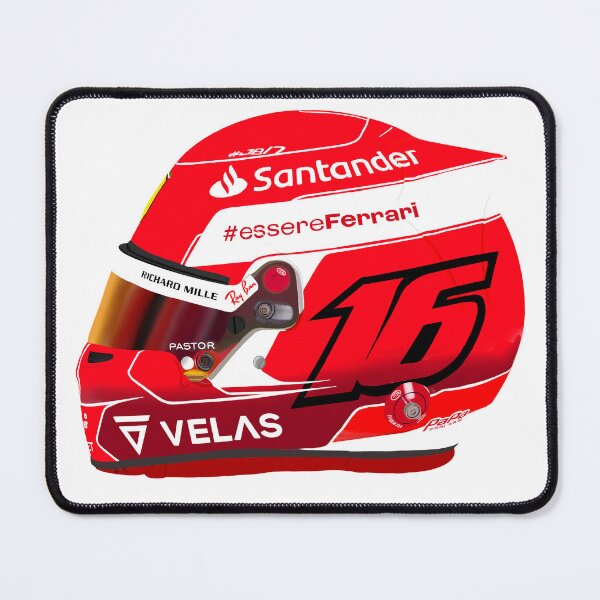Item preview, Charles Leclerc Helmet 2022 designed and sold by Abbie Moran.