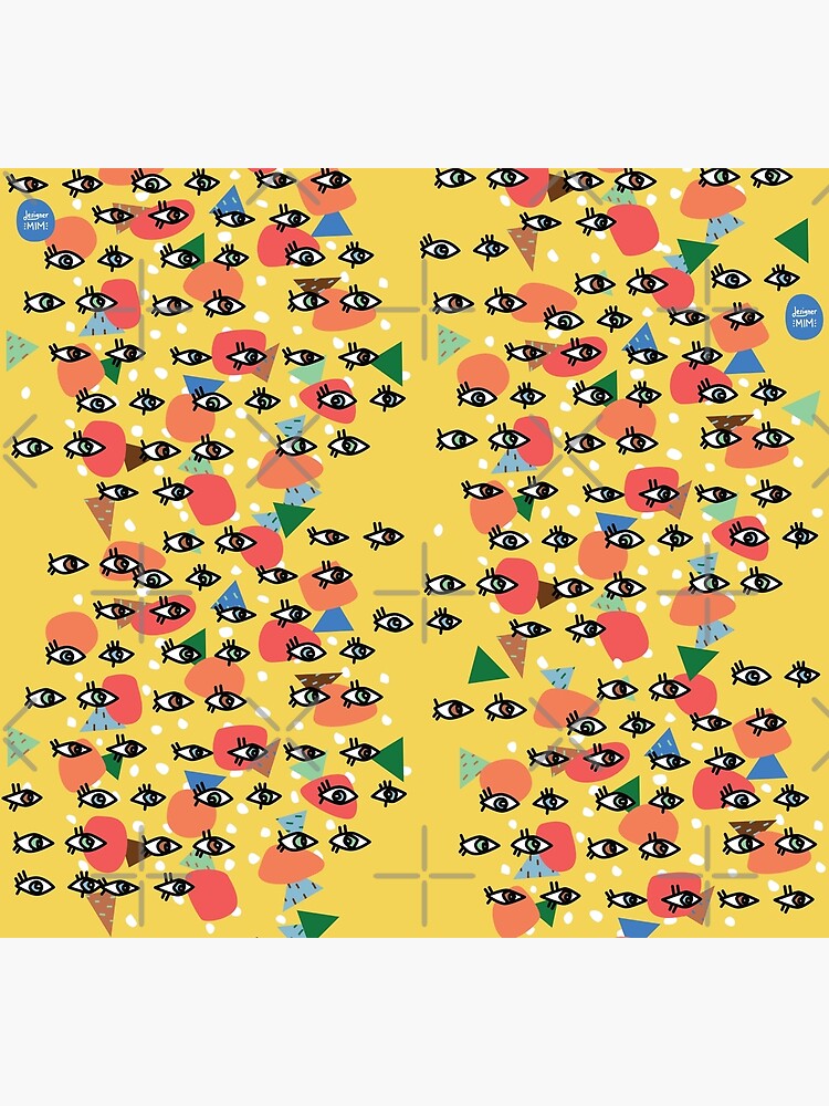 Good Luck Greek Eyes Pattern by DesignerMimZA