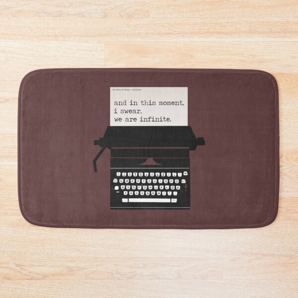 Item preview, and in this moment, i swear, we are infinite  perks of being a wallflower   designed and sold by BrettCharlesds.