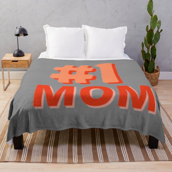 Item preview, #1 Mom,Mom Number One Orange, designed and sold by DeeCeeFashion.