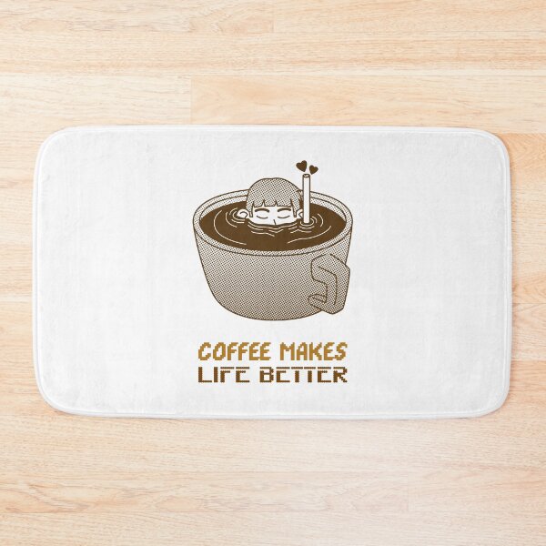 Item preview, Coffee Makes Life Better designed and sold by SwordsAndCharms.