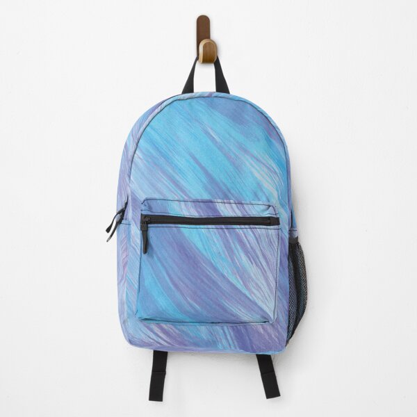 Item preview, Blue and purple brush strokes print designed and sold by Grey-Brunette.