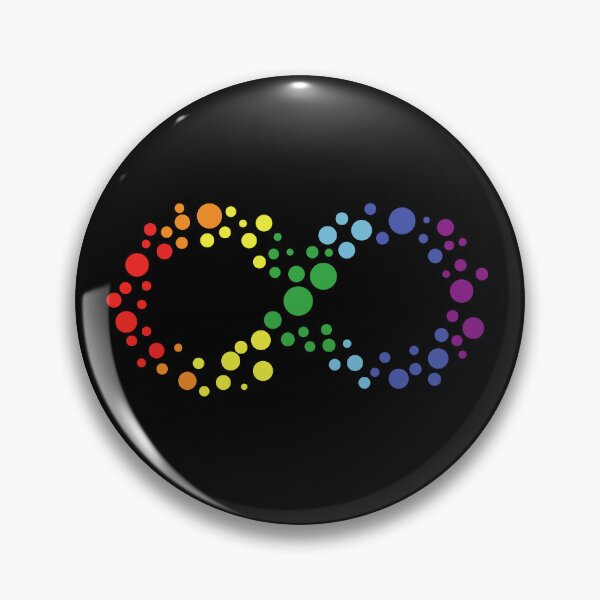 Item preview, Autism Awareness Colourful Infinity As A Bubble Dots Cool designed and sold by lodarohit.