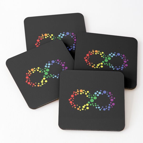 Item preview, Autism Awareness Colourful Infinity As A Bubble Dots Cool designed and sold by lodarohit.