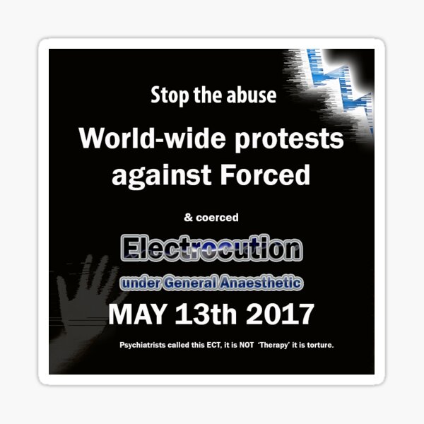 Stop shock Sticker