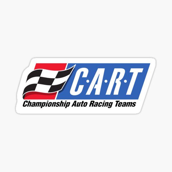 Defunct vintage auto racing teams serie CART emblem Sticker