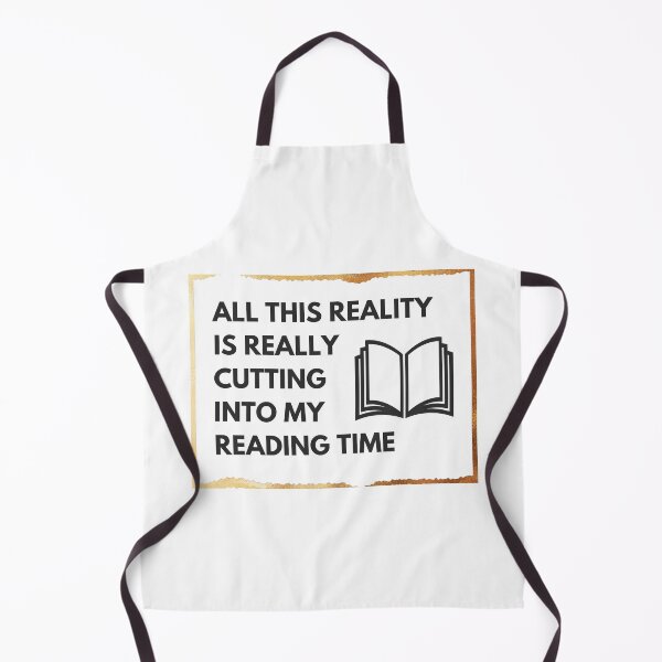 Item preview, This Reality Is Cutting My Reading Time designed and sold by BookOfE.
